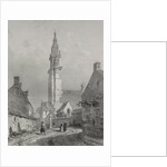 Voyages pittoresques et romantiques dans lancienne France. Bretagne: Eglise de Roscoff by Eugène Cicéri