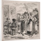 Voyez-vous ma Chère! cest la police qui fait jouer ces polichinels là, pour détourner…, 1840 by Clémente Pruche