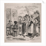 Voyez-vous ma Chère! cest la police qui fait jouer ces polichinels là, pour détourner…, 1840 by Clémente Pruche