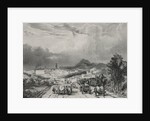 Vue generale de Riom, Auvergne, 1829 by Adrien Dauzats