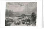 Vue generale de Riom, Auvergne, 1829 by Adrien Dauzats