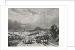 Vue generale de Riom, Auvergne, 1829 by Adrien Dauzats