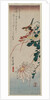 Warbler and Chrysanthemums, mid 1830s by Ando Hiroshige
