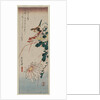 Warbler and Chrysanthemums, mid 1830s by Ando Hiroshige