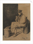 Water Carrier Seated on His Yoke, 1861 by François Bonvin