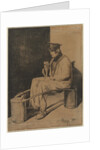 Water Carrier Seated on His Yoke, 1861 by François Bonvin