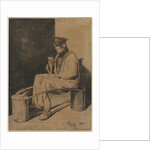 Water Carrier Seated on His Yoke, 1861 by François Bonvin