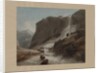 Waterfall between Chiavenna and Mount Splügen, 1784 by Francis Towne