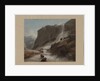 Waterfall between Chiavenna and Mount Splügen, 1784 by Francis Towne