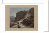 Waterfall between Chiavenna and Mount Splügen, 1784 by Francis Towne