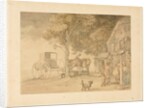 Watering Horses by Thomas Rowlandson