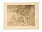 Watering Horses by Thomas Rowlandson