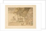 Watering Horses by Thomas Rowlandson