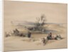 Wells of Moses, Wilderness of Tyh, 1839 by David Roberts