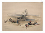 Wells of Moses, Wilderness of Tyh, 1839 by David Roberts