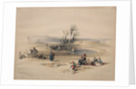 Wells of Moses, Wilderness of Tyh, 1839 by David Roberts