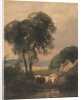 Welsh Landscape with Cattle by Peter De Wint