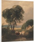 Welsh Landscape with Cattle by Peter De Wint