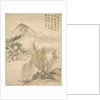 Willow and Waterfall, 1847 by Tsubaki Chinzan