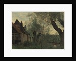 Willows and Farmhouse at Sainte-Catherine-lès-Arras, 1871 by Jean Baptiste Camille Corot