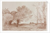 Willows and Poplars, 1871 by Jean Baptiste Camille Corot; Robaut