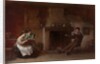 Winding Yarn, 1872 by Eastman Johnson