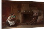 Winding Yarn, 1872 by Eastman Johnson
