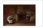 Winding Yarn, 1872 by Eastman Johnson