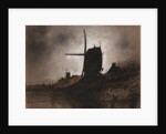 Windmills in a Landscape by Eugene Deshayes