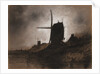 Windmills in a Landscape by Eugene Deshayes