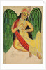 Winged Apsara with a Horn, 1800s by Unknown