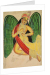 Winged Apsara with a Horn, 1800s by Unknown