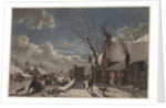 Winter Night in a Dutch Town, 1797 by Jacob Cats