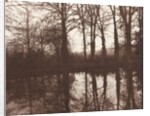 Winter Trees Reflected in a Pond, 1841-42 by William Henry Fox Talbot