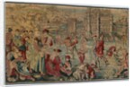 Winter: Skating Scene, late 1600s - early 1700s by Gobelins