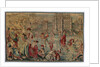 Winter: Skating Scene, late 1600s - early 1700s by Gobelins
