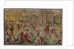 Winter: Skating Scene, late 1600s - early 1700s by Gobelins