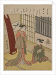 Woman and Maid Servant, late 1760s by Suzuki Harunobu