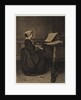 Woman at the Spinet, 1860 by François Bonvin