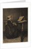 Woman at the Spinet, 1860 by François Bonvin