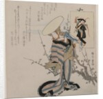 Woman by a Plum Tree Matched with the Wisteria Maiden…, c. early 1830s by Yanagawa Shigenobu