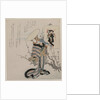 Woman by a Plum Tree Matched with the Wisteria Maiden…, c. early 1830s by Yanagawa Shigenobu