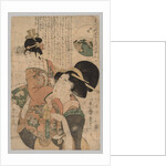 Woman Carrying a Child, 1753-1806 by Kitagawa Utamaro