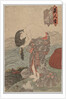 Woman Diver Combing her Hair, 1786-1864 by Gototei Kunisada (probably)
