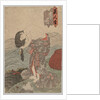 Woman Diver Combing her Hair, 1786-1864 by Gototei Kunisada (probably)