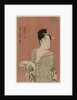 Woman Drying Her Hands, c. 1793 by Kitagawa Utamaro