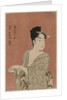 Woman Drying Her Hands, c. 1793 by Kitagawa Utamaro
