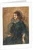Woman in a Blue Dress, 1855-1860 by Constantin Guys