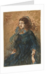 Woman in a Blue Dress, 1855-1860 by Constantin Guys