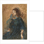 Woman in a Blue Dress, 1855-1860 by Constantin Guys